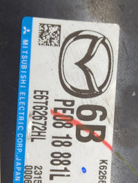 2012 Mazda Mazda3 PCM Engine Control Computer ECU ECM PCU OEM P/N:PE0818881L E6T62672HL Fits Fits 2013 OEM Used Auto Parts -