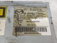 2012 Mazda Mazda3 Radio AM FM Cd Player Receiver Replacement P/N:T4792748 BBM5 66 AR0, KA300 Fits Fits 2013 OEM Used Auto Pa