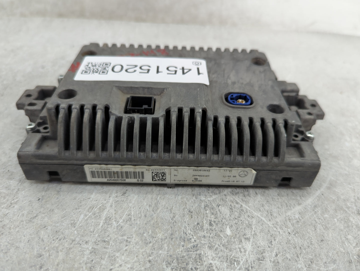 2012 Mercedes-benz C-class Information Display Screen - Oemusedautoparts1.com