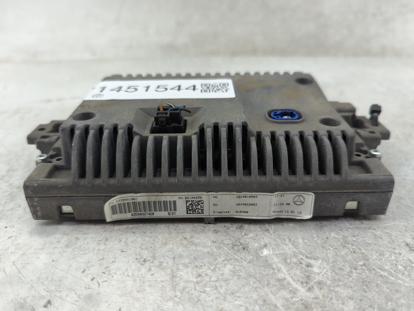 2012 Mercedes-benz C-class Information Display Screen - Oemusedautoparts1.com