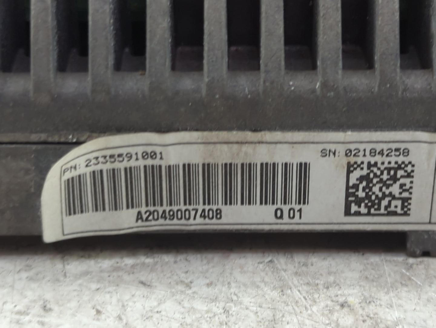 2012 Mercedes-benz C-class Information Display Screen - Oemusedautoparts1.com