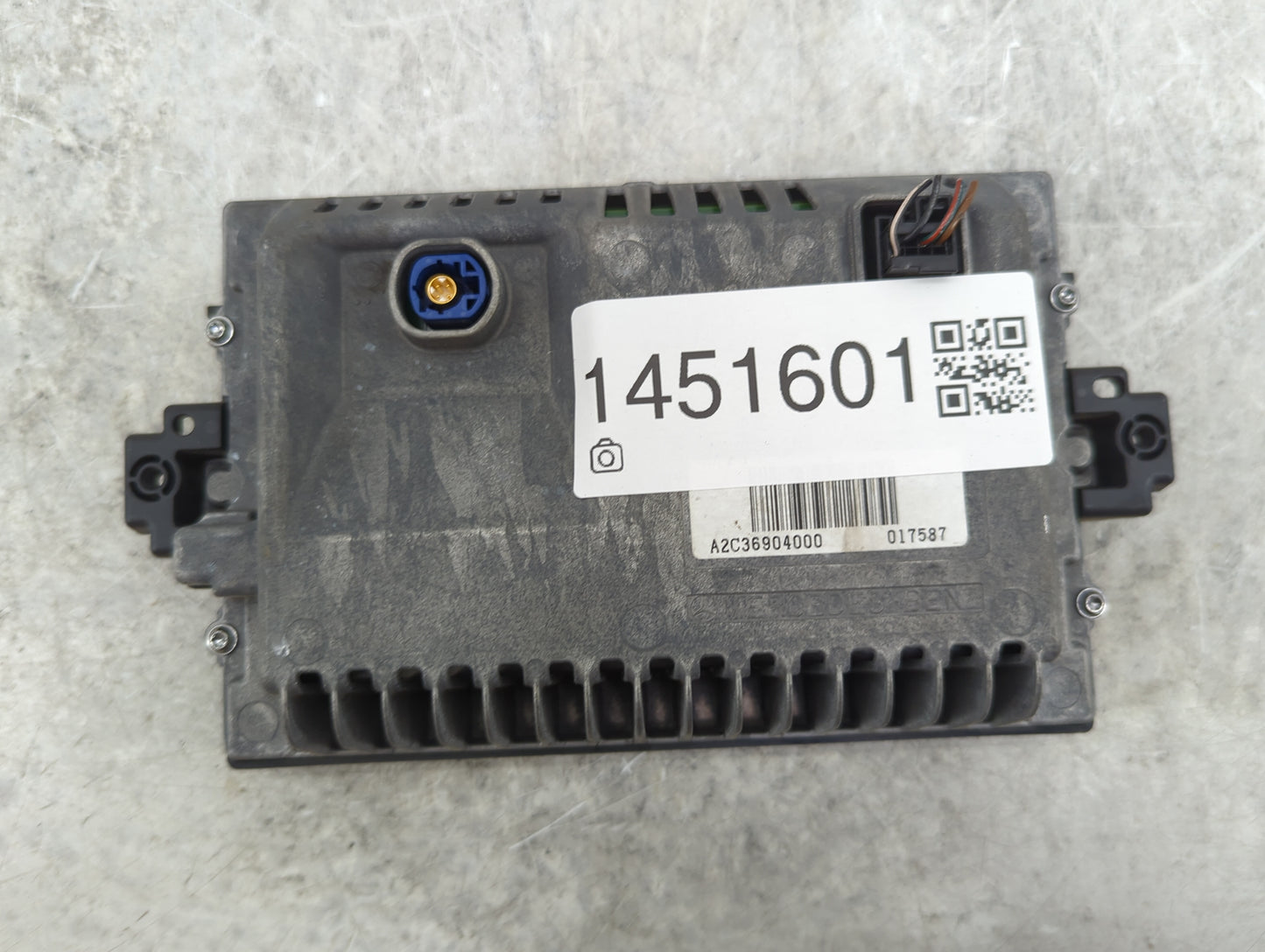 2012 Mercedes-benz C-class Information Display Screen - Oemusedautoparts1.com