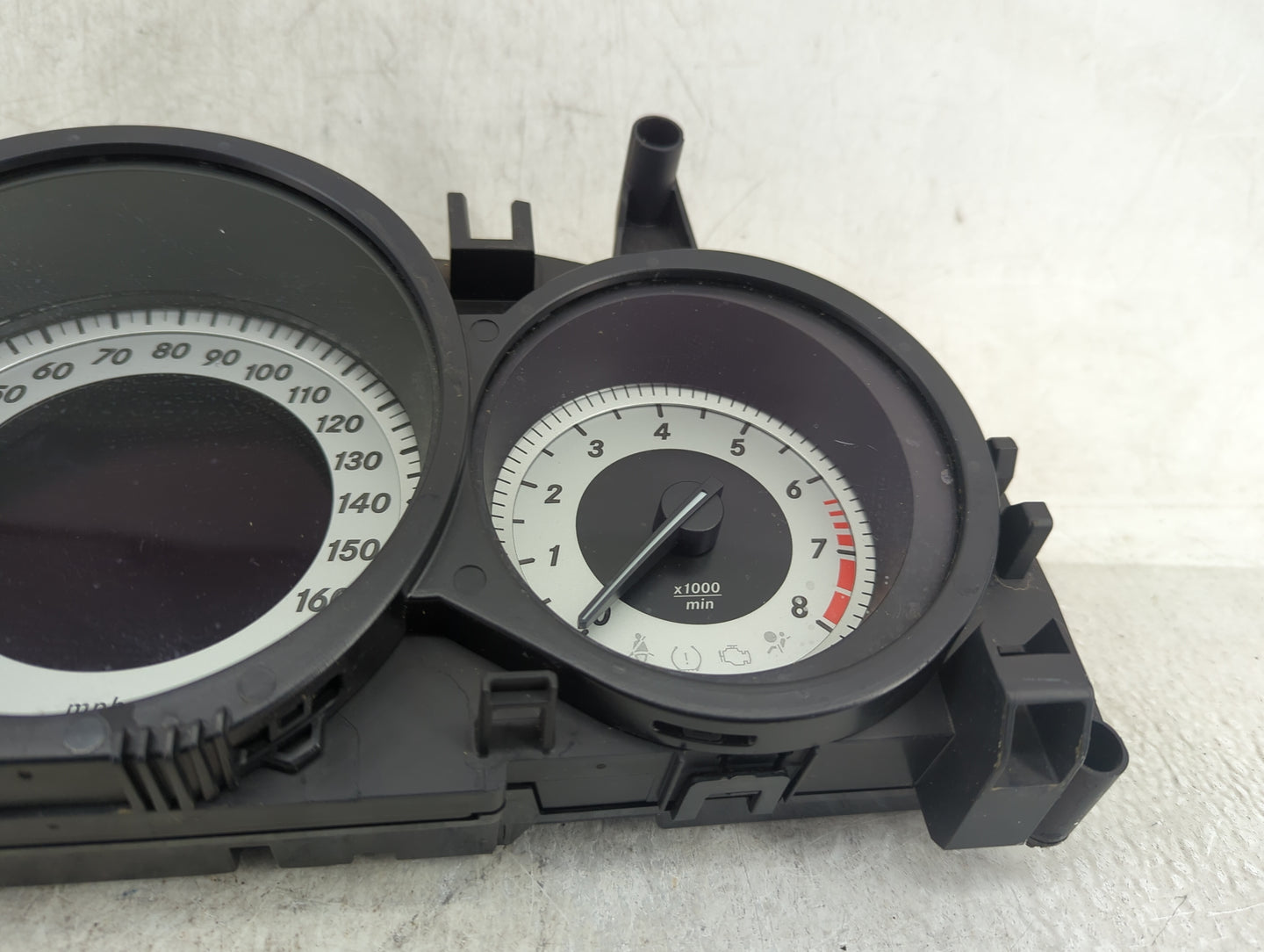 2012 Mercedes-Benz C-Class Instrument Cluster Speedometer Gauges P/N:A2049003808 A2033221200 Miles: Fits OEM Used Auto Parts