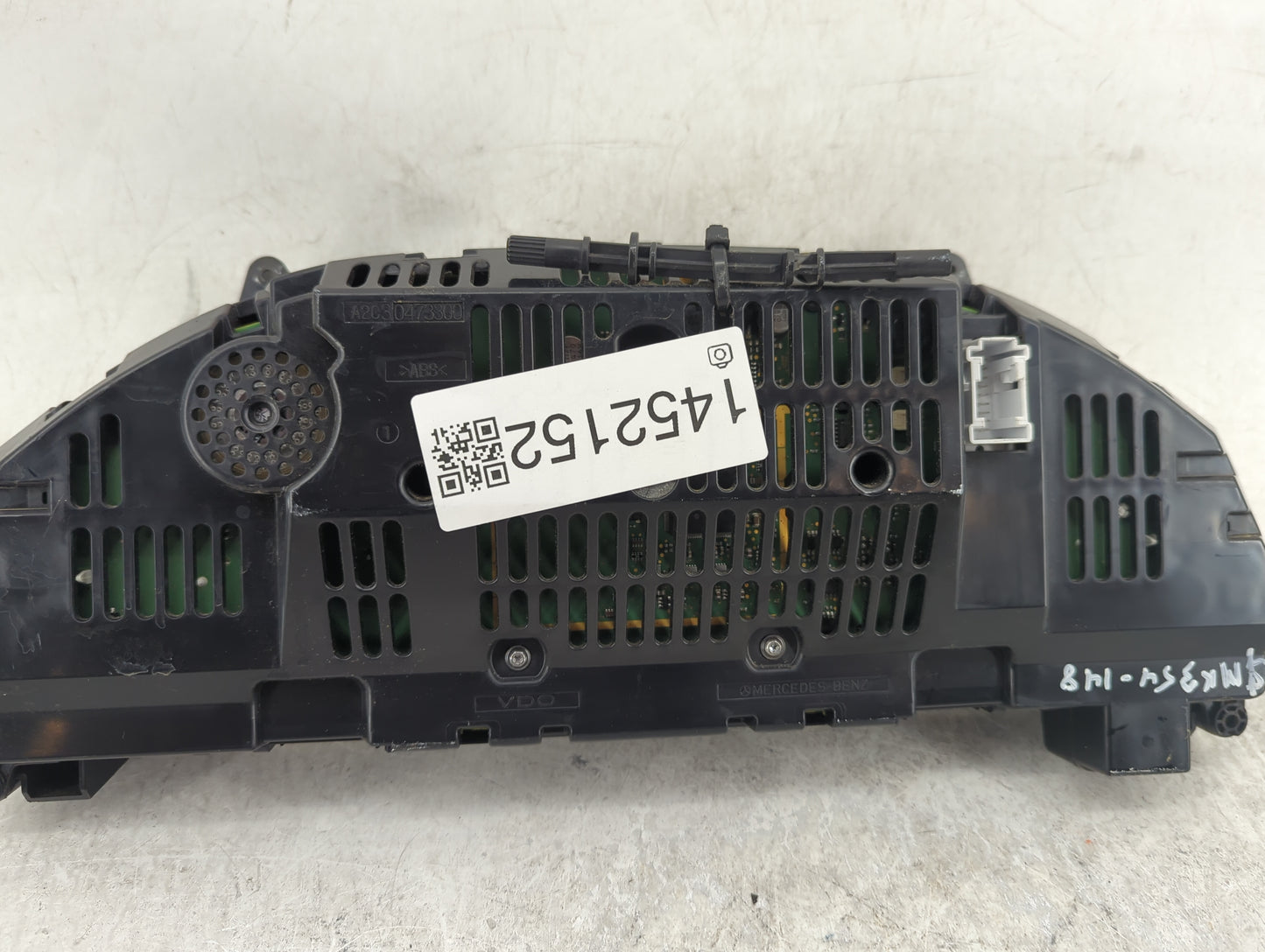 2012 Mercedes-Benz C-Class Instrument Cluster Speedometer Gauges P/N:A2049003808 A2033221200 Miles: Fits OEM Used Auto Parts