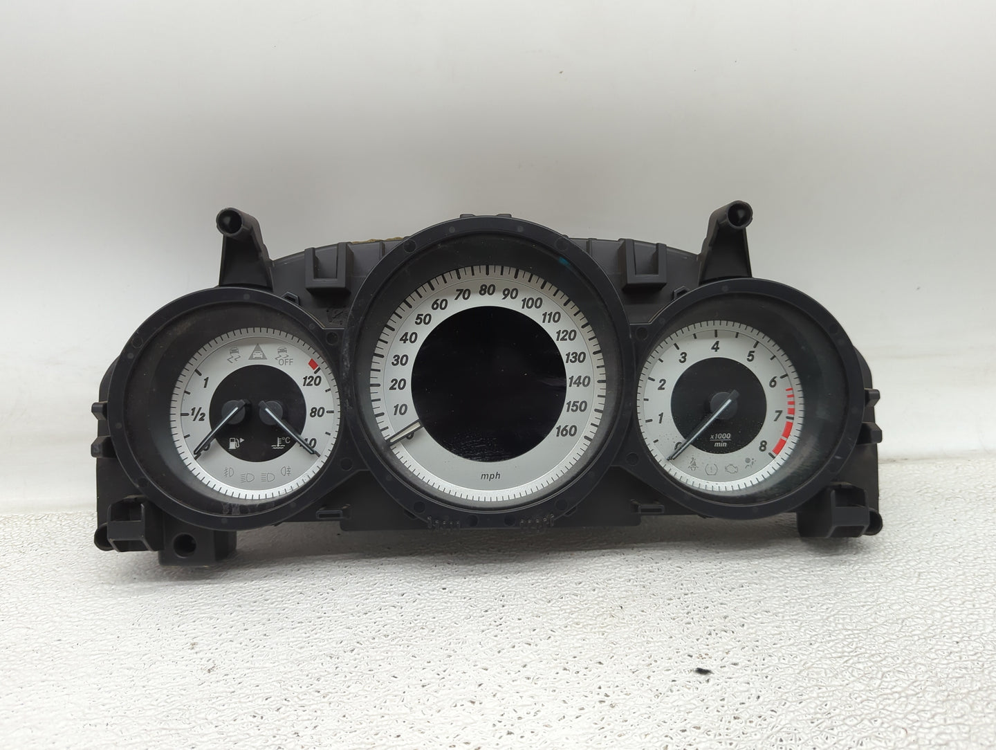 2012 Mercedes-Benz C-Class Instrument Cluster Speedometer Gauges P/N:A2049003808 A2C33221200 Fits OEM Used Auto Parts - Oemu
