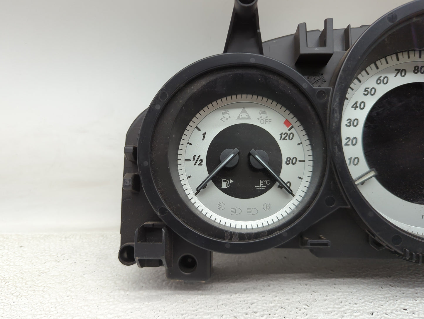 2012 Mercedes-Benz C-Class Instrument Cluster Speedometer Gauges P/N:A2049003808 A2C33221200 Fits OEM Used Auto Parts - Oemu