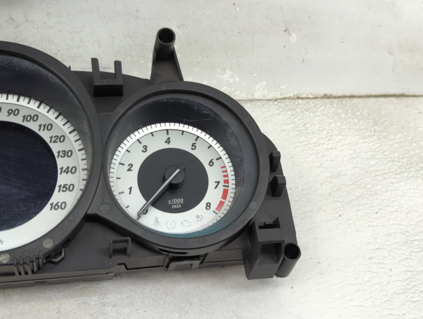 2012 Mercedes-Benz C-Class Instrument Cluster Speedometer Gauges P/N:A2049003808 A2C33221200 Miles:41K Fits OEM Used Auto Pa