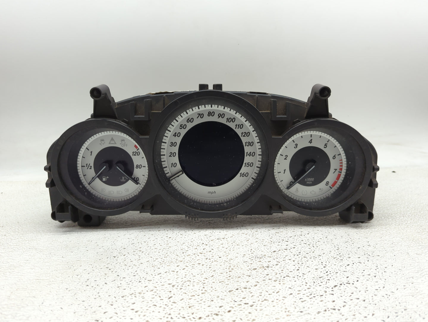 2012 Mercedes-Benz C-Class Instrument Cluster Speedometer Gauges P/N:A2049003808 A2C33221200 Miles:129K Fits OEM Used Auto P