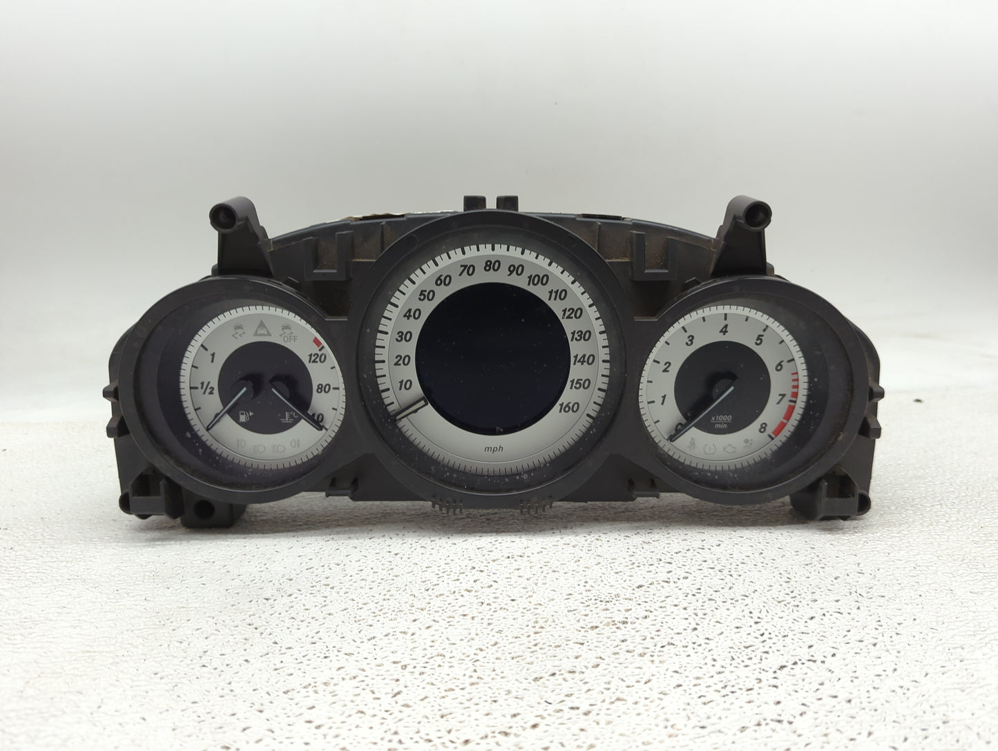 2012 Mercedes-Benz C-Class Instrument Cluster Speedometer Gauges P/N:A2049003808 A2C33221200 Miles:129K Fits OEM Used Auto P