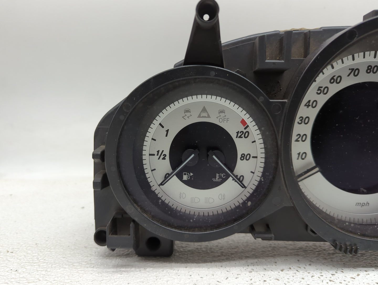 2012 Mercedes-Benz C-Class Instrument Cluster Speedometer Gauges P/N:A2049003808 A2C33221200 Miles:129K Fits OEM Used Auto P