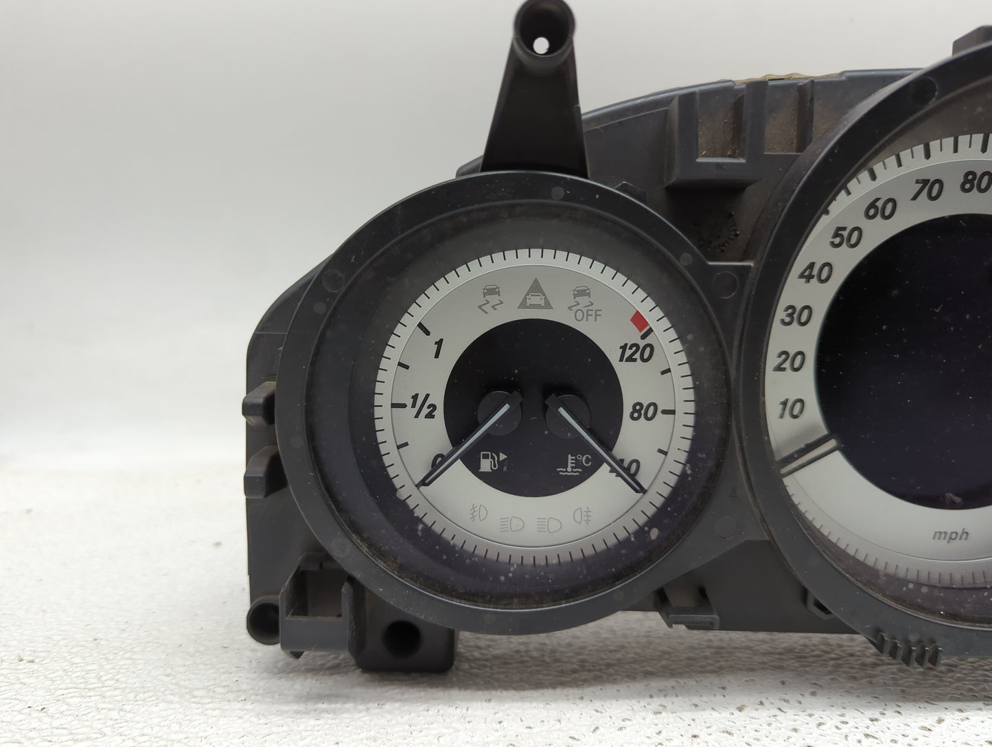 2012 Mercedes-Benz C-Class Instrument Cluster Speedometer Gauges P/N:A2049003808 A2C33221200 Miles:129K Fits OEM Used Auto P