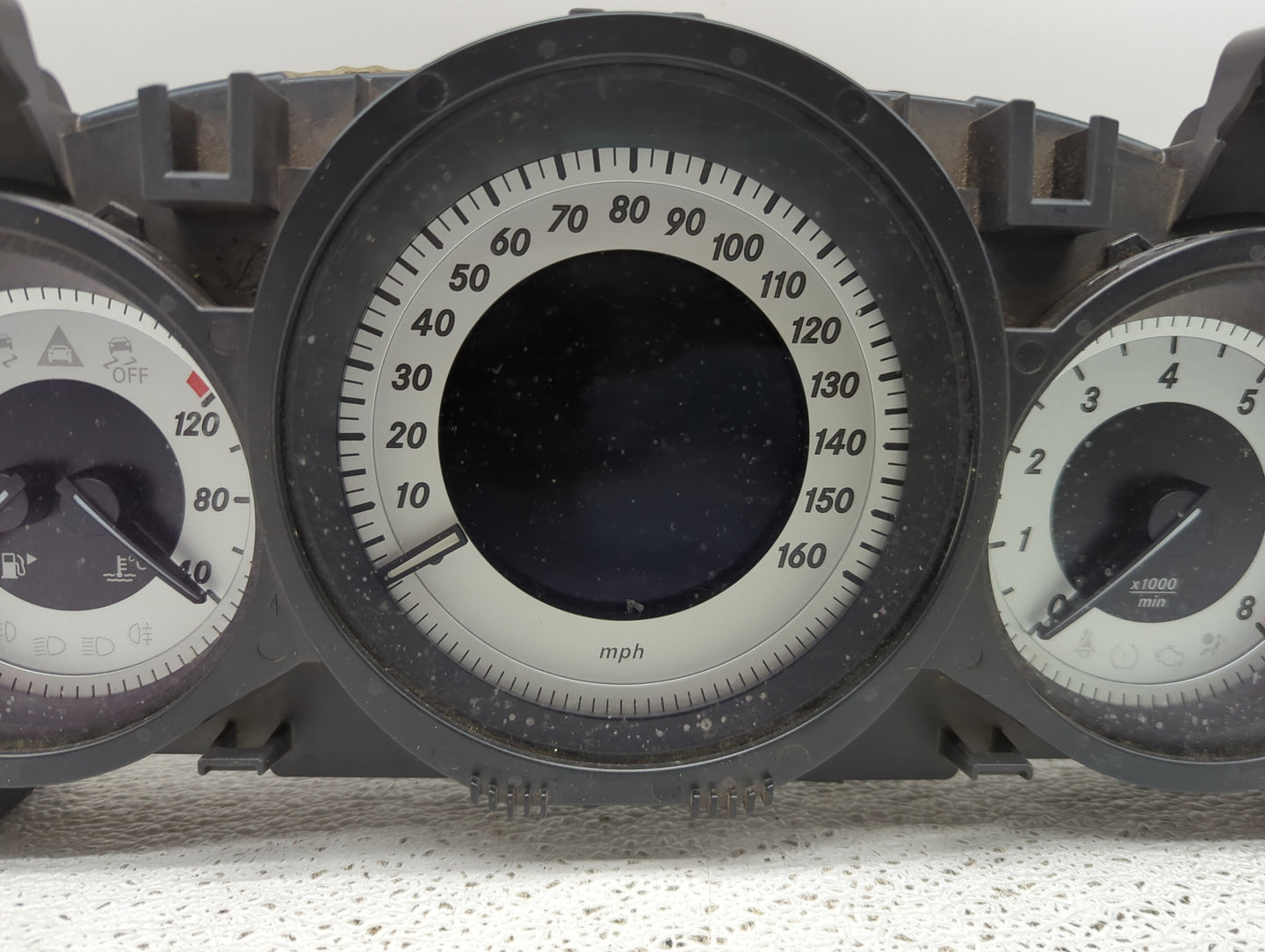 2012 Mercedes-Benz C-Class Instrument Cluster Speedometer Gauges P/N:A2049003808 A2C33221200 Miles:129K Fits OEM Used Auto P
