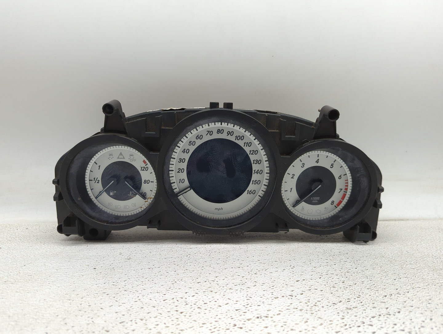 2012 Mercedes-Benz C-Class Instrument Cluster Speedometer Gauges P/N:A2049003808 A2033221200 Miles:95K Fits OEM Used Auto Pa