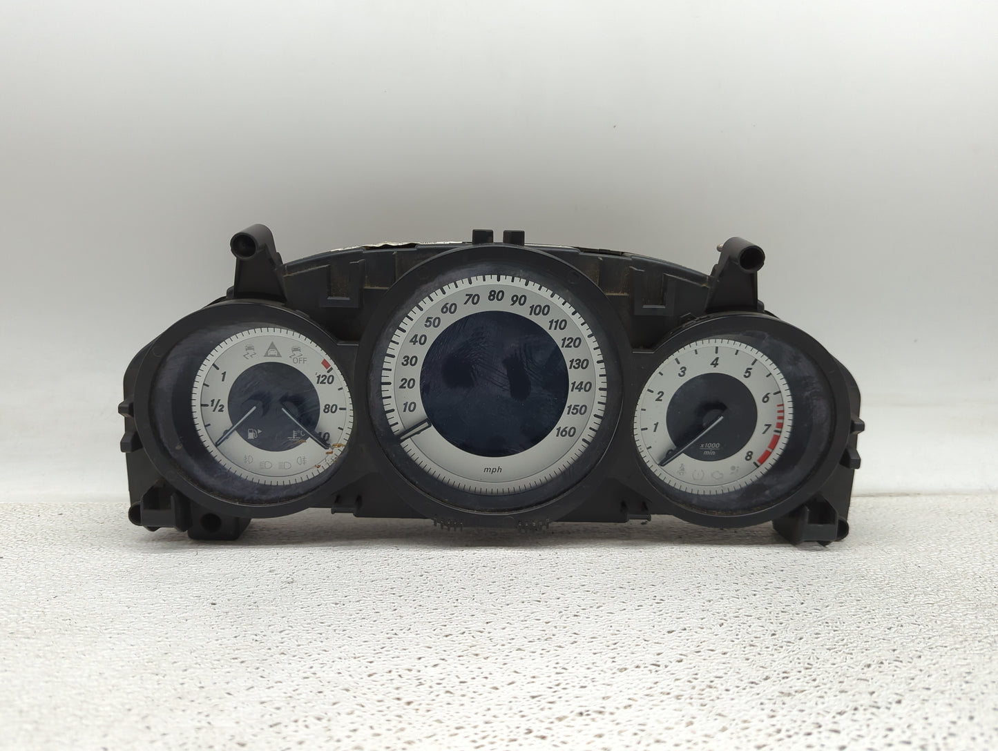 2012 Mercedes-Benz C-Class Instrument Cluster Speedometer Gauges P/N:A2049003808 A2033221200 Miles:95K Fits OEM Used Auto Pa