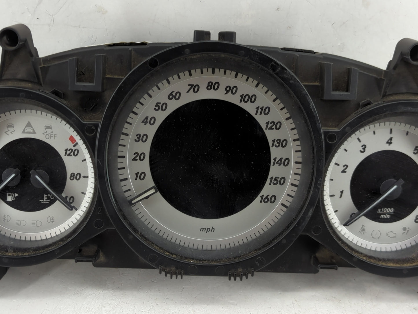 2012 Mercedes-Benz C-Class Instrument Cluster Speedometer Gauges P/N:A2049003808 A2033221200 Miles:66K Fits OEM Used Auto Pa