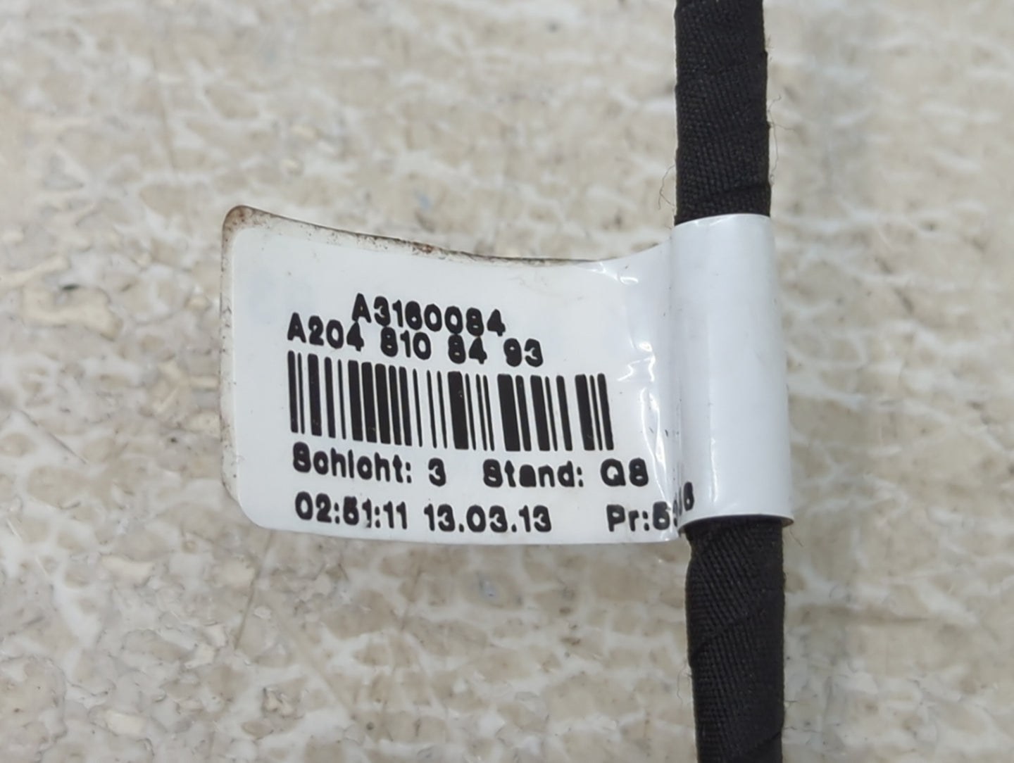 2012 Mercedes-Benz C-Class Passenger Side View Mirror - Right Door Mirror OEM Used - Oemusedautoparts1.com