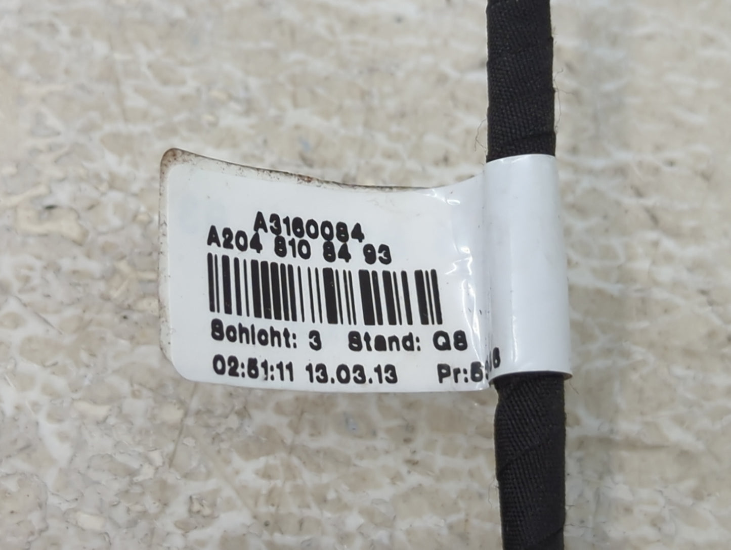 2012 Mercedes-Benz C-Class Passenger Side View Mirror - Right Door Mirror OEM Used - Oemusedautoparts1.com
