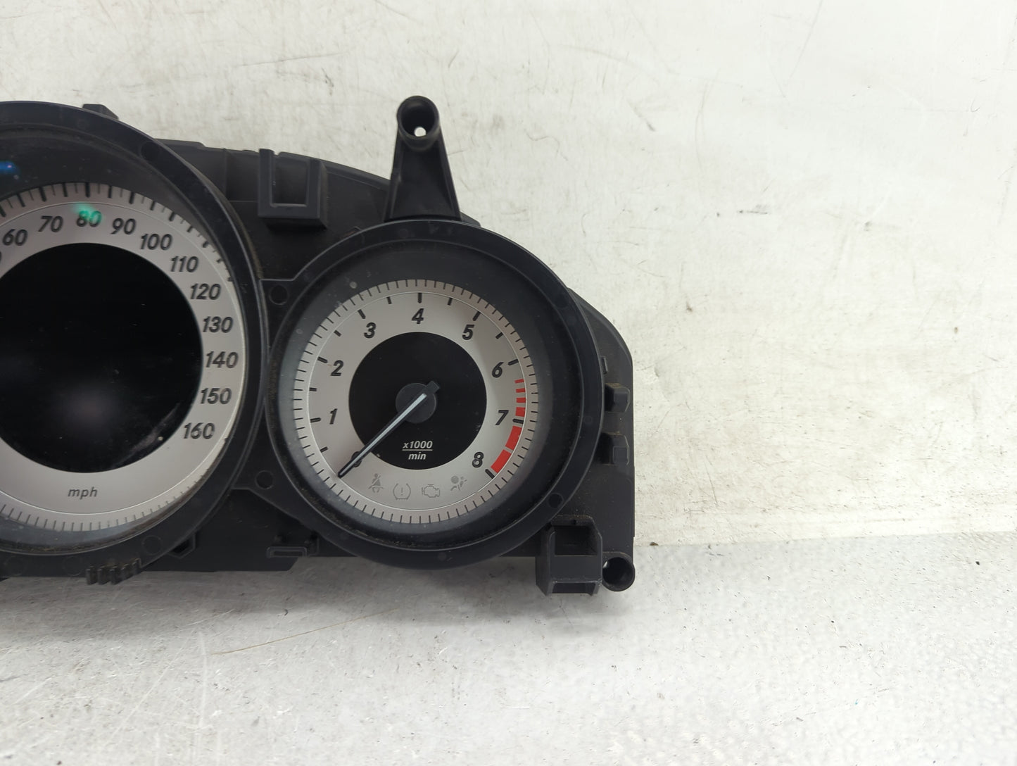 2012 Mercedes-Benz C-Class Instrument Cluster Speedometer Gauges P/N:A2049003808 A2C33221200, A2C53435305 Miles:138K Fits OE