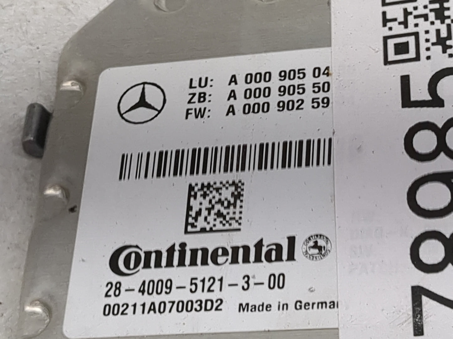 2012 Mercedes-Benz C-Class PCM Engine Control Computer ECU ECM PCU OEM P/N:A0009050504 A0009055050, A0009025900 Fits OEM Use