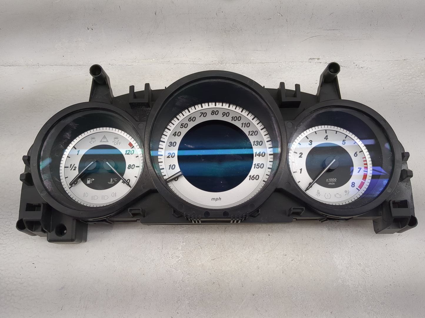 2012 Mercedes-Benz C-Class Instrument Cluster Speedometer Gauges P/N:A2049003808 AZC33221200 Miles: Fits OEM Used Auto Parts