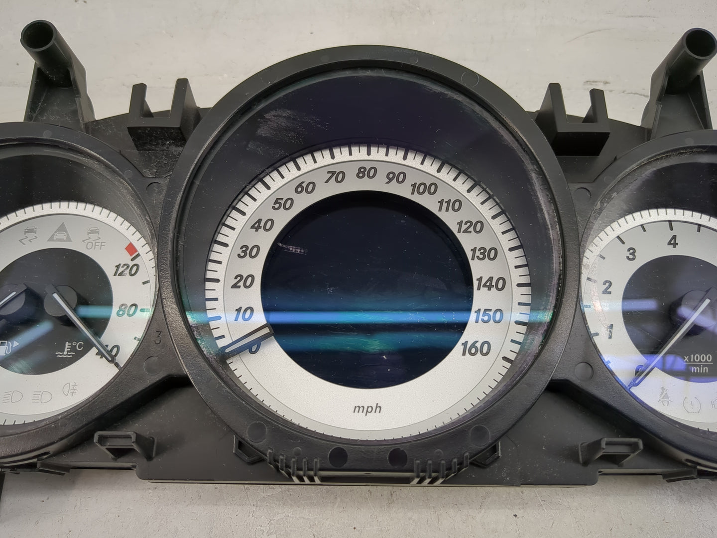 2012 Mercedes-Benz C-Class Instrument Cluster Speedometer Gauges P/N:A2049003808 AZC33221200 Miles: Fits OEM Used Auto Parts