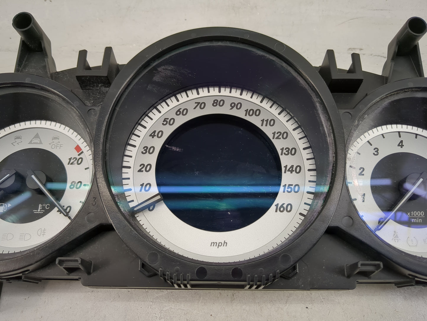 2012 Mercedes-Benz C-Class Instrument Cluster Speedometer Gauges P/N:A2049003808 AZC33221200 Miles: Fits OEM Used Auto Parts