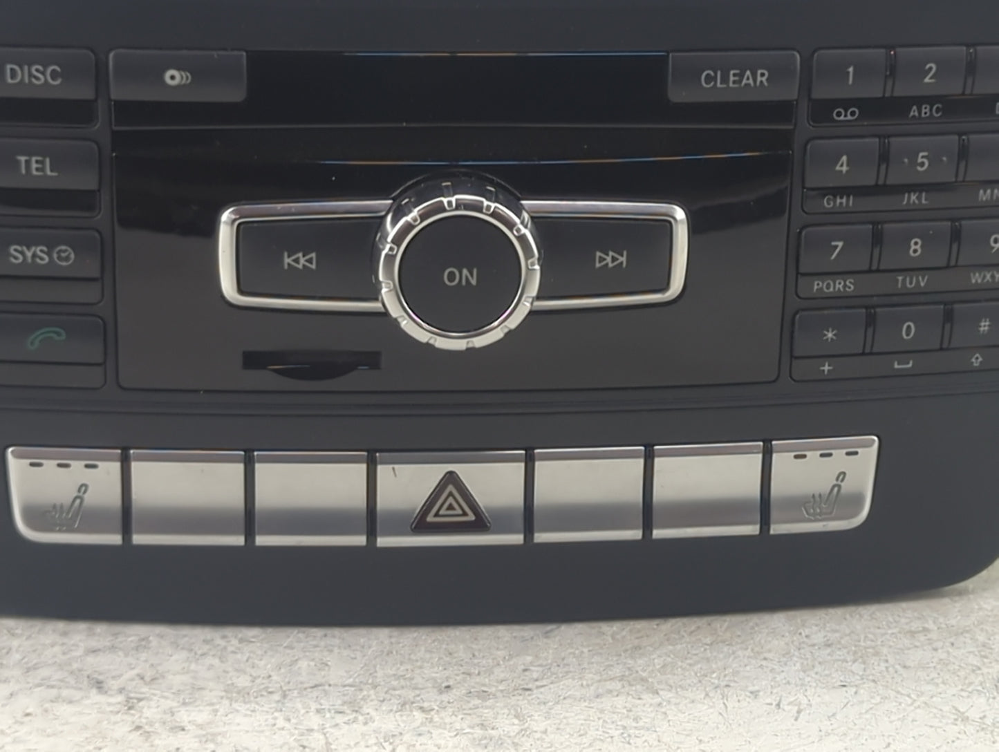 2012 Mercedes-Benz C-Class Radio AM FM Cd Player Receiver Replacement P/N:A 204 900 72 09 A2049007209, A 204 901 24 03 Fits 