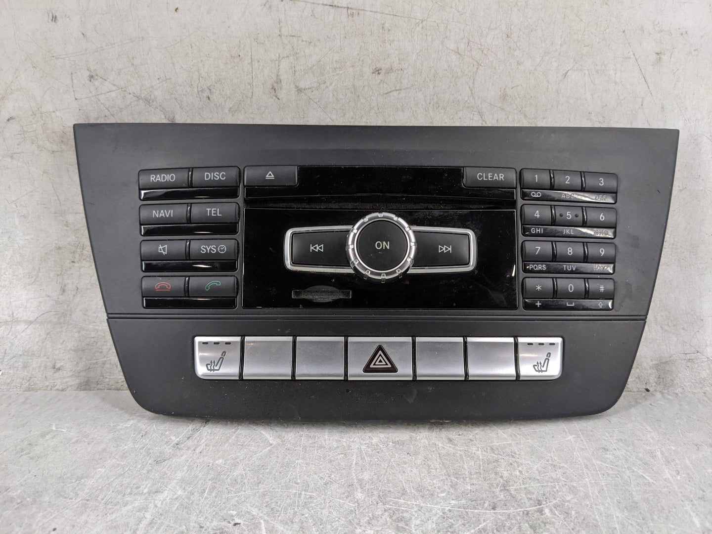 2012 Mercedes-Benz C-Class Radio AM FM Cd Player Receiver Replacement P/N:A2049059601 03428209101 Fits OEM Used Auto Parts -
