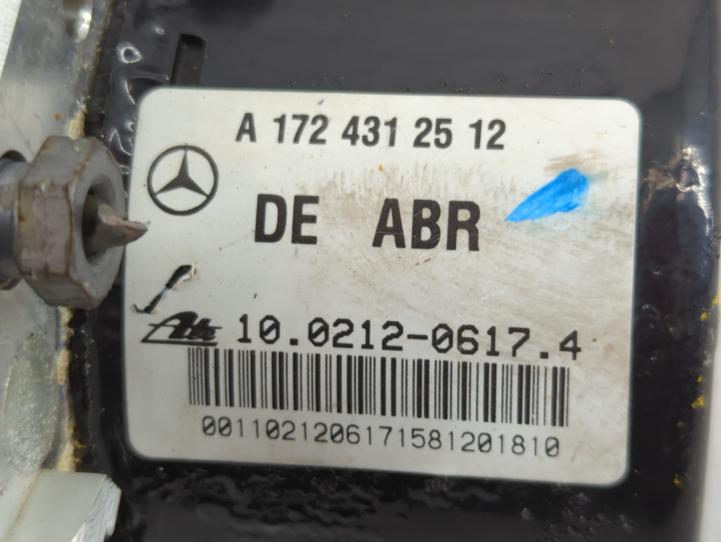 2012 Mercedes-Benz C250 ABS Pump Control Module Replacement P/N:A 172 431 25 12 Fits OEM Used Auto Parts - Oemusedautoparts1