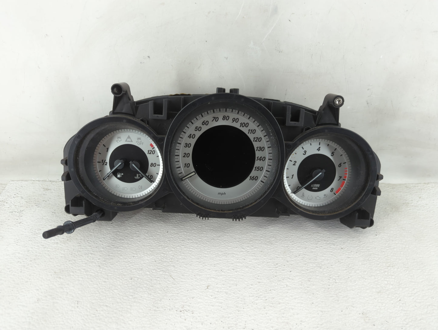 2012 Mercedes-Benz C250 Instrument Cluster Speedometer Gauges P/N:A 204 900 38 08 Fits OEM Used Auto Parts - Oemusedautopart