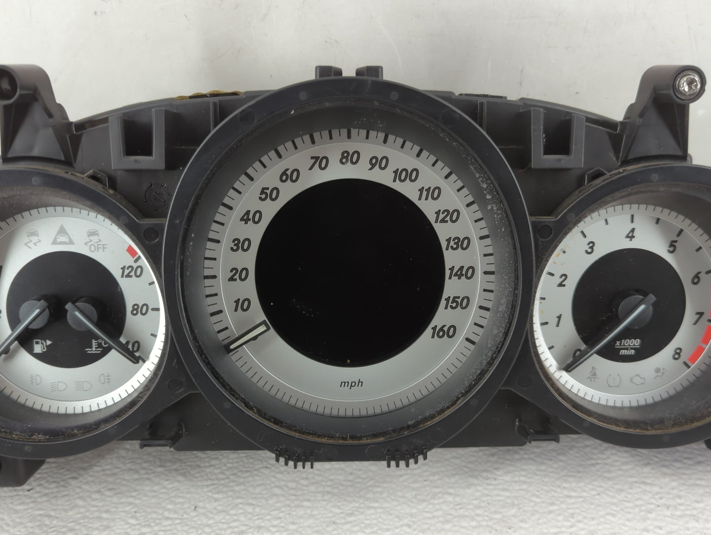 2012 Mercedes-Benz C250 Instrument Cluster Speedometer Gauges P/N:A 204 900 38 08 Fits OEM Used Auto Parts - Oemusedautopart