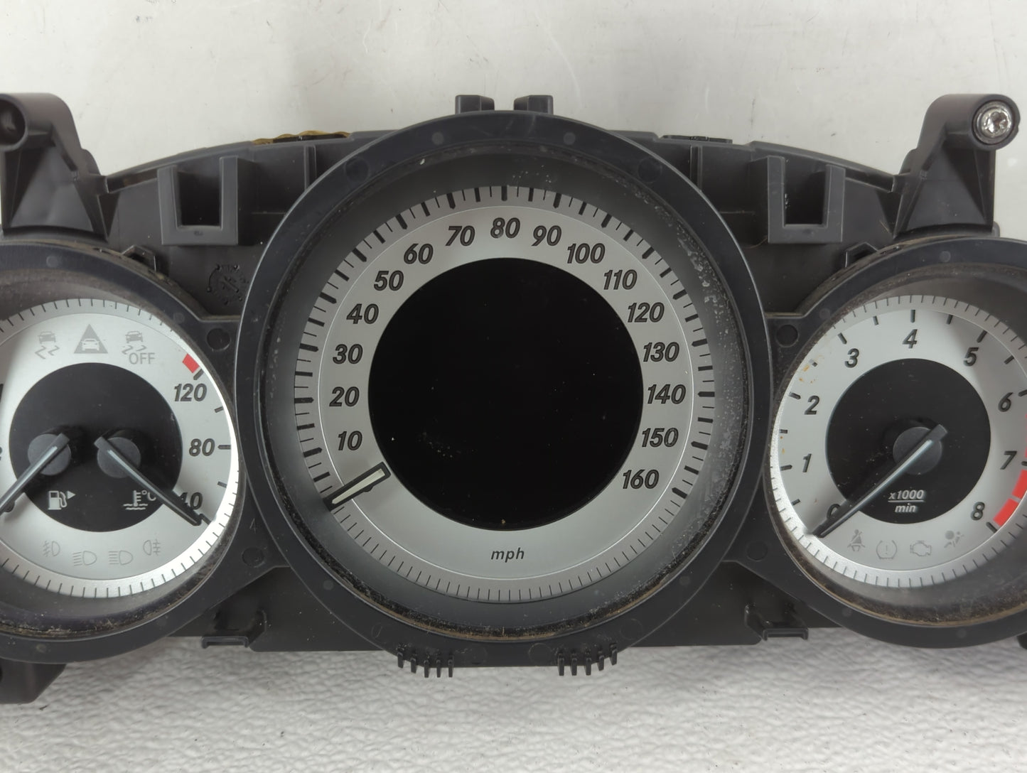 2012 Mercedes-Benz C250 Instrument Cluster Speedometer Gauges P/N:A 204 900 38 08 Fits OEM Used Auto Parts - Oemusedautopart