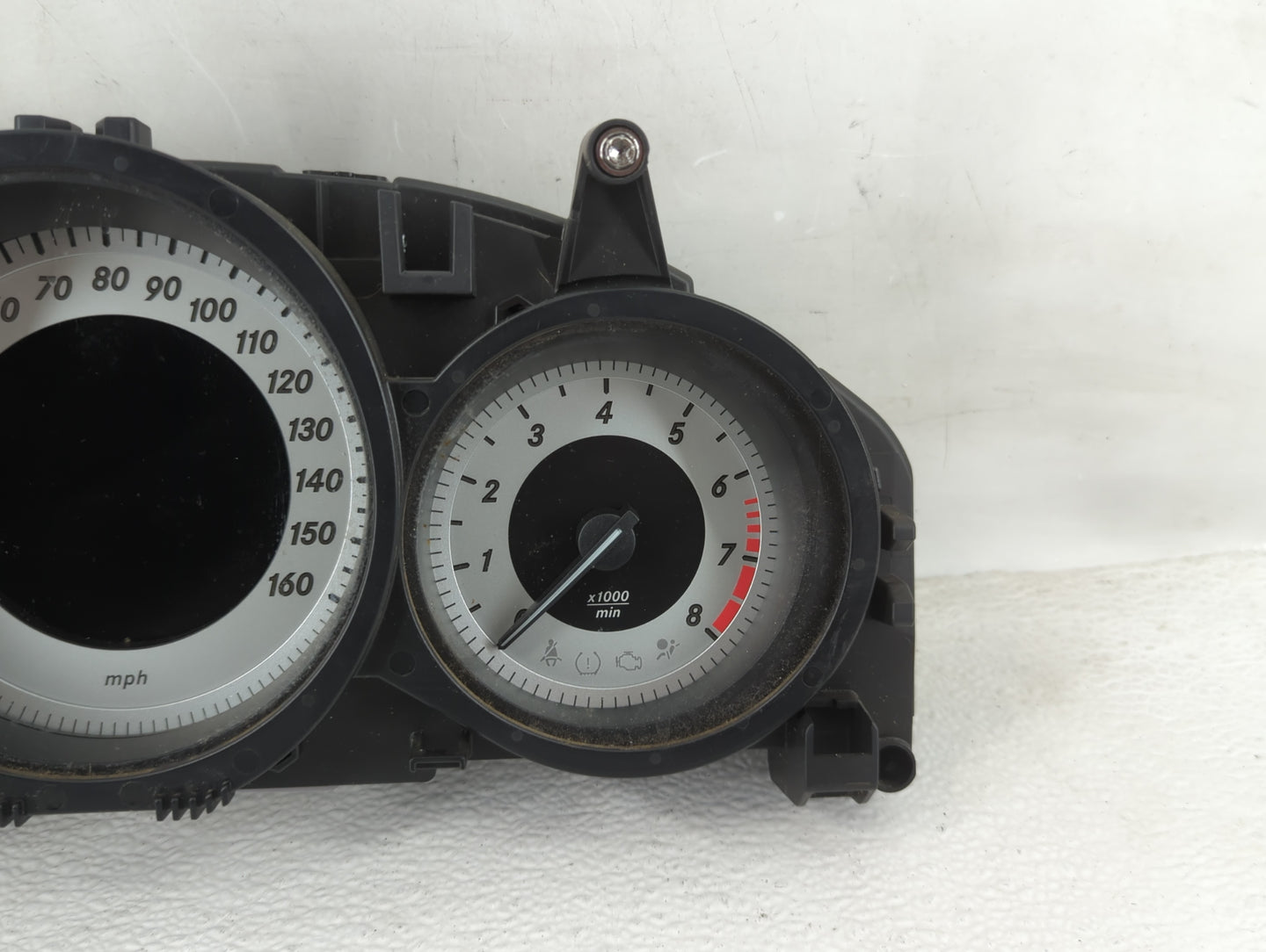 2012 Mercedes-Benz C250 Instrument Cluster Speedometer Gauges P/N:A 204 900 38 08 Fits OEM Used Auto Parts - Oemusedautopart
