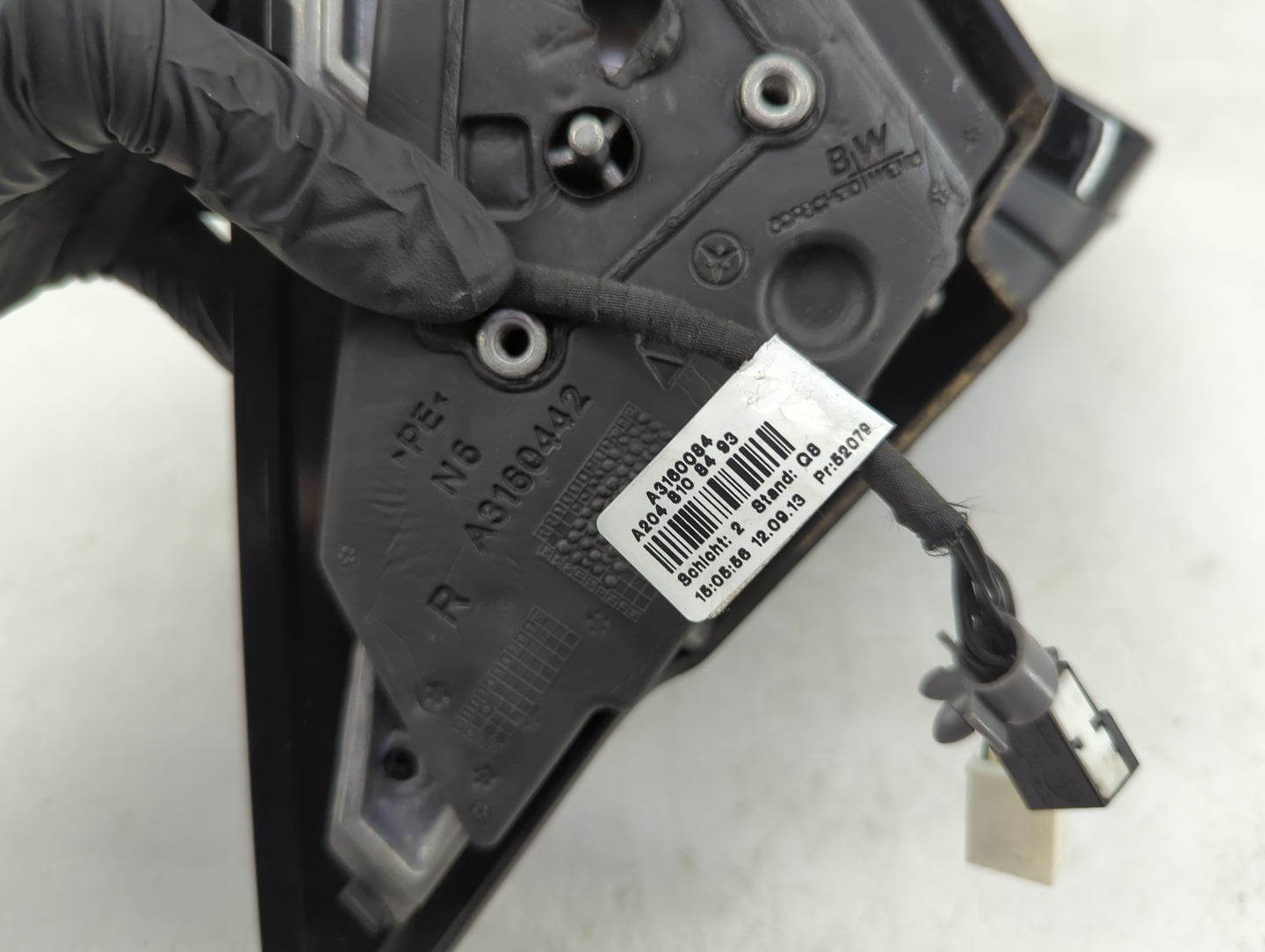 2012-2015 Mercedes-Benz C250 Passenger Side View Mirror - Right Door Mirror OEM Used - Oemusedautoparts1.com