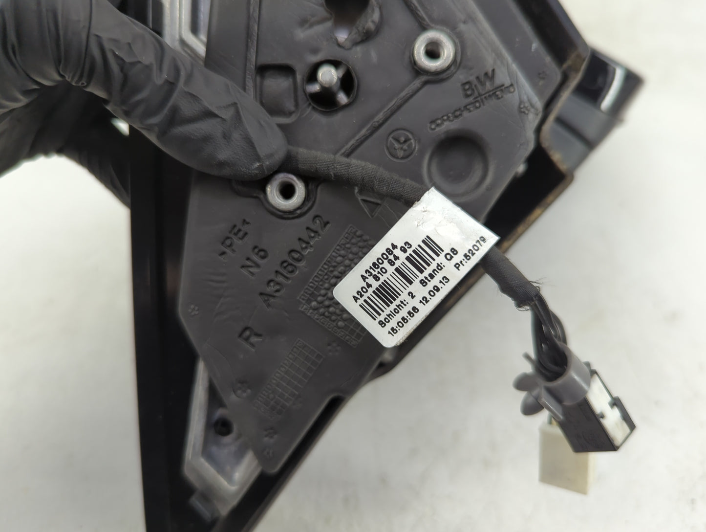 2012-2015 Mercedes-Benz C250 Passenger Side View Mirror - Right Door Mirror OEM Used - Oemusedautoparts1.com