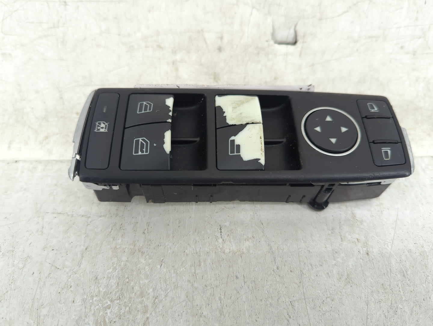 2010-2015 Mercedes-Benz C250 Master Power Window Switch Replacement Driver Side Left Fits OEM Used Auto Parts - Oemusedautop