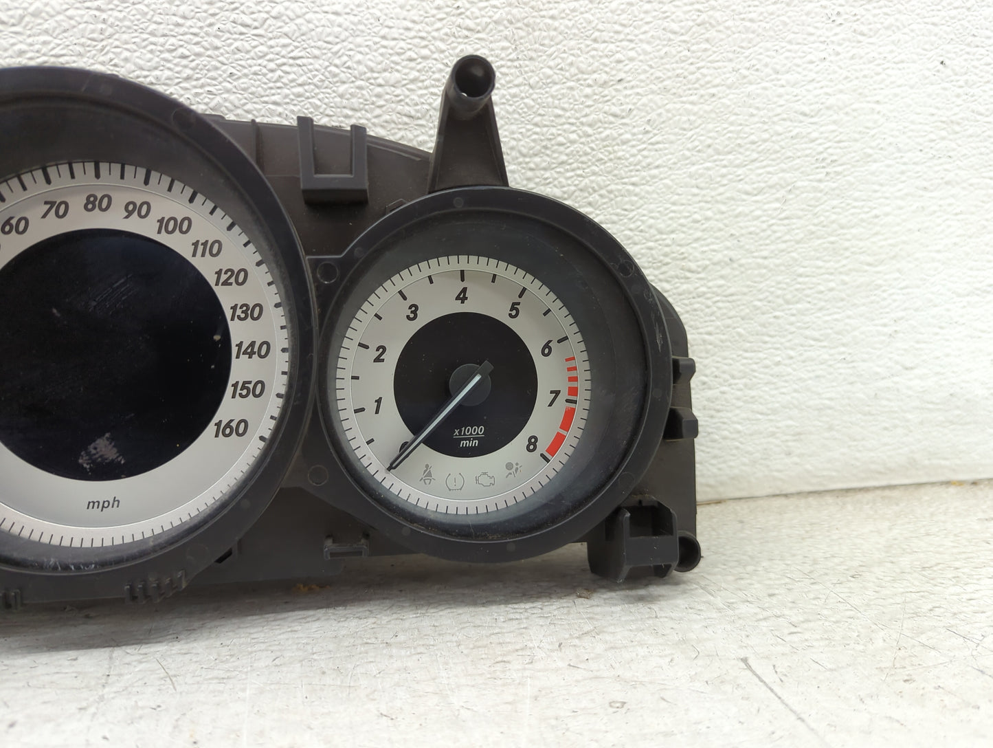 2012 Mercedes-Benz C250 Instrument Cluster Speedometer Gauges P/N:A2049003808 A2C33221200 Miles:73K Fits OEM Used Auto Parts