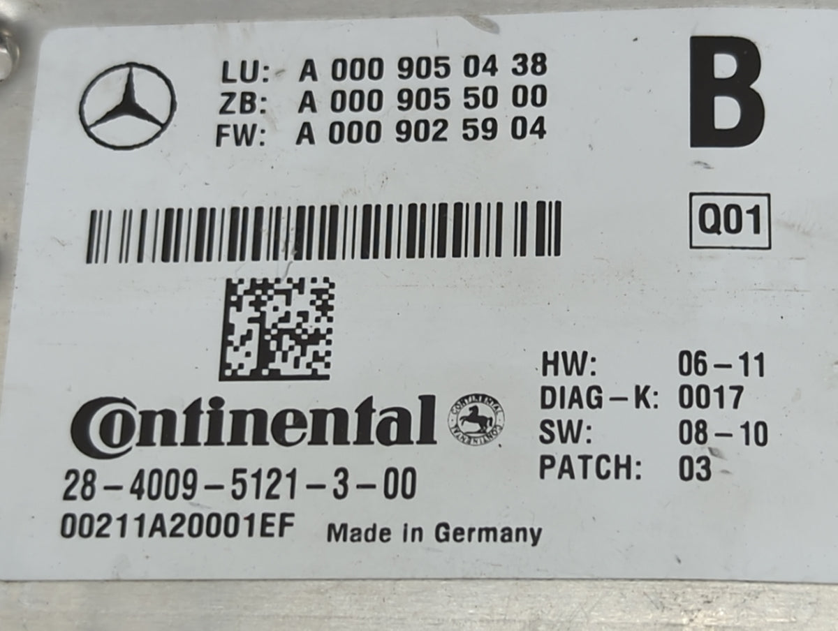 2012-2015 Mercedes-benz C250 Back Up Sensor Backup Camera - Oemusedautoparts1.com