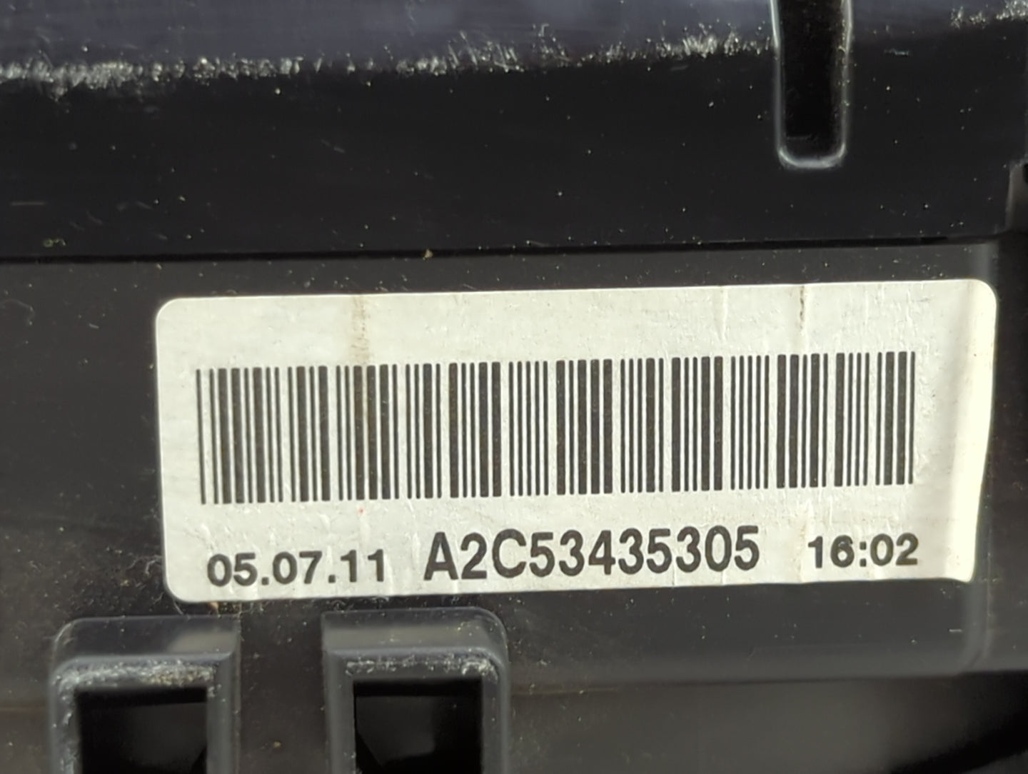 2012 Mercedes-Benz C250 Instrument Cluster Speedometer Gauges P/N:A2C53435303 Miles: Fits OEM Used Auto Parts - Oemusedautop