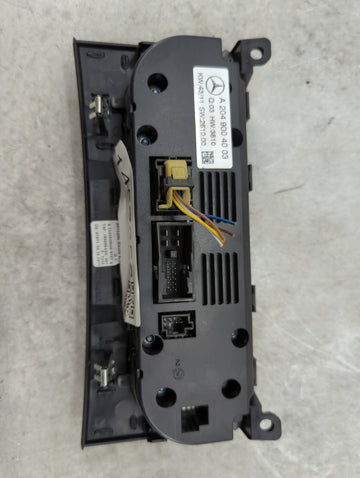 2012 Mercedes-Benz C250 Climate Control Module Temperature AC/Heater Replacement P/N:A 204 900 40 03 Fits Fits 2013 2014 2015 2016 OEM Used Auto Parts