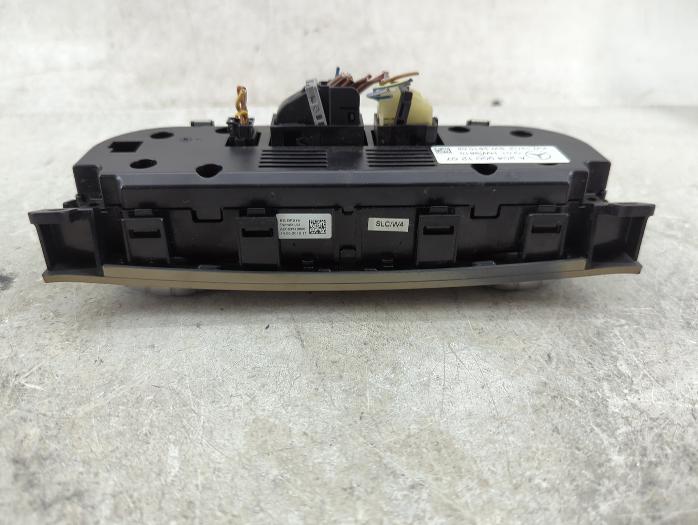 2012 Mercedes-Benz C250 Climate Control Module Temperature AC/Heater Replacement P/N:A 204 900 12 07 Fits Fits 2013 2014 201