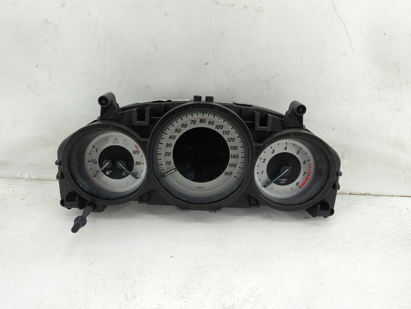 2012 Mercedes-Benz C250 Instrument Cluster Speedometer Gauges P/N:A2049003808 A2C33221200 Miles: Fits OEM Used Auto Parts - 