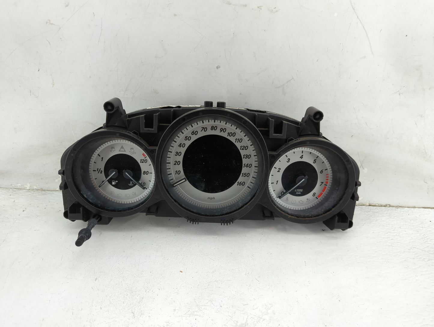 2012 Mercedes-Benz C250 Instrument Cluster Speedometer Gauges P/N:A2049003808 A2C33221200 Miles: Fits OEM Used Auto Parts - 