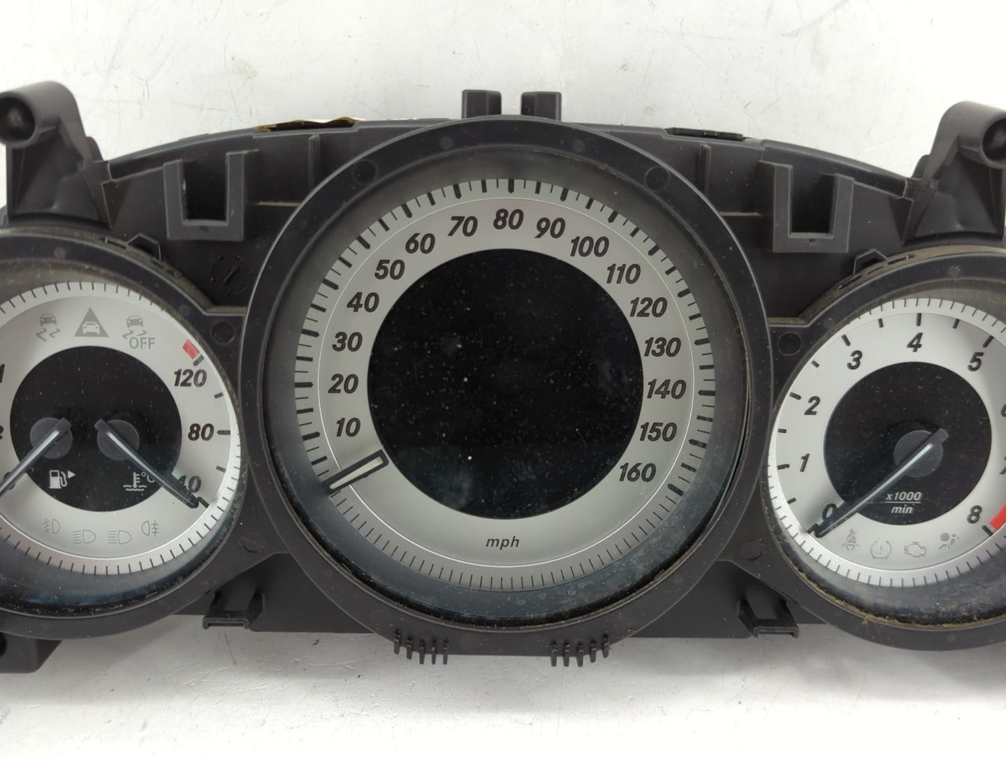 2012 Mercedes-Benz C250 Instrument Cluster Speedometer Gauges P/N:A2049003808 A2C33221200 Miles: Fits OEM Used Auto Parts - 