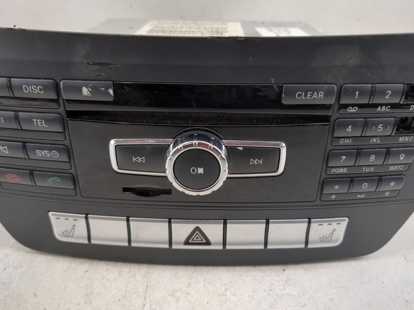 2012 Mercedes-Benz C250 Radio AM FM Cd Player Receiver Replacement P/N:A2049006108 A2049011104, A1729026003 Fits OEM Used Au