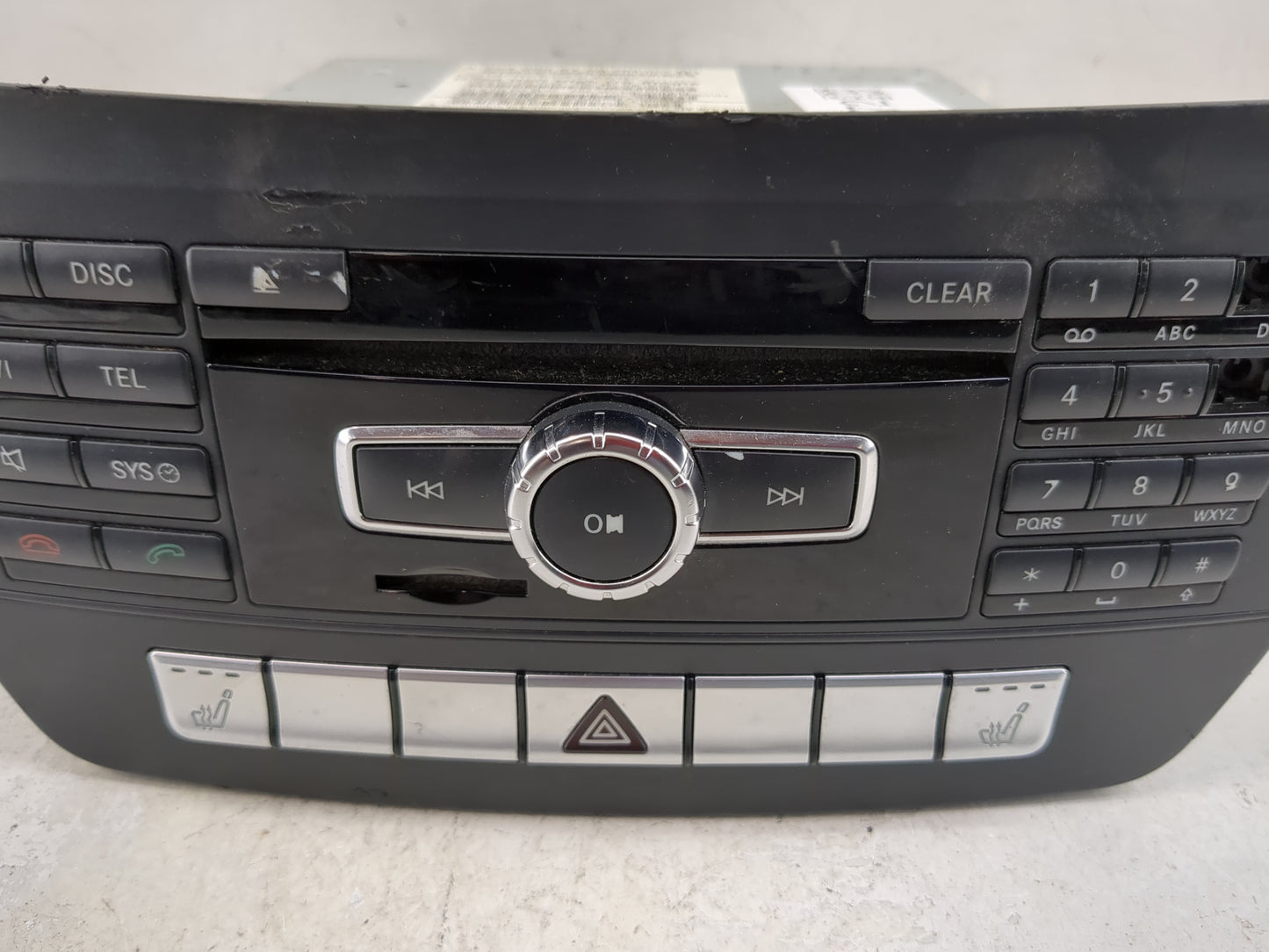 2012 Mercedes-Benz C250 Radio AM FM Cd Player Receiver Replacement P/N:A2049006108 A2049011104, A1729026003 Fits OEM Used Au