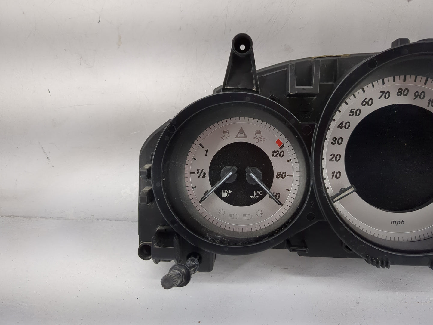2012 Mercedes-Benz C250 Instrument Cluster Speedometer Gauges P/N:A2049003808 A2C33221200 Miles: Fits OEM Used Auto Parts - 