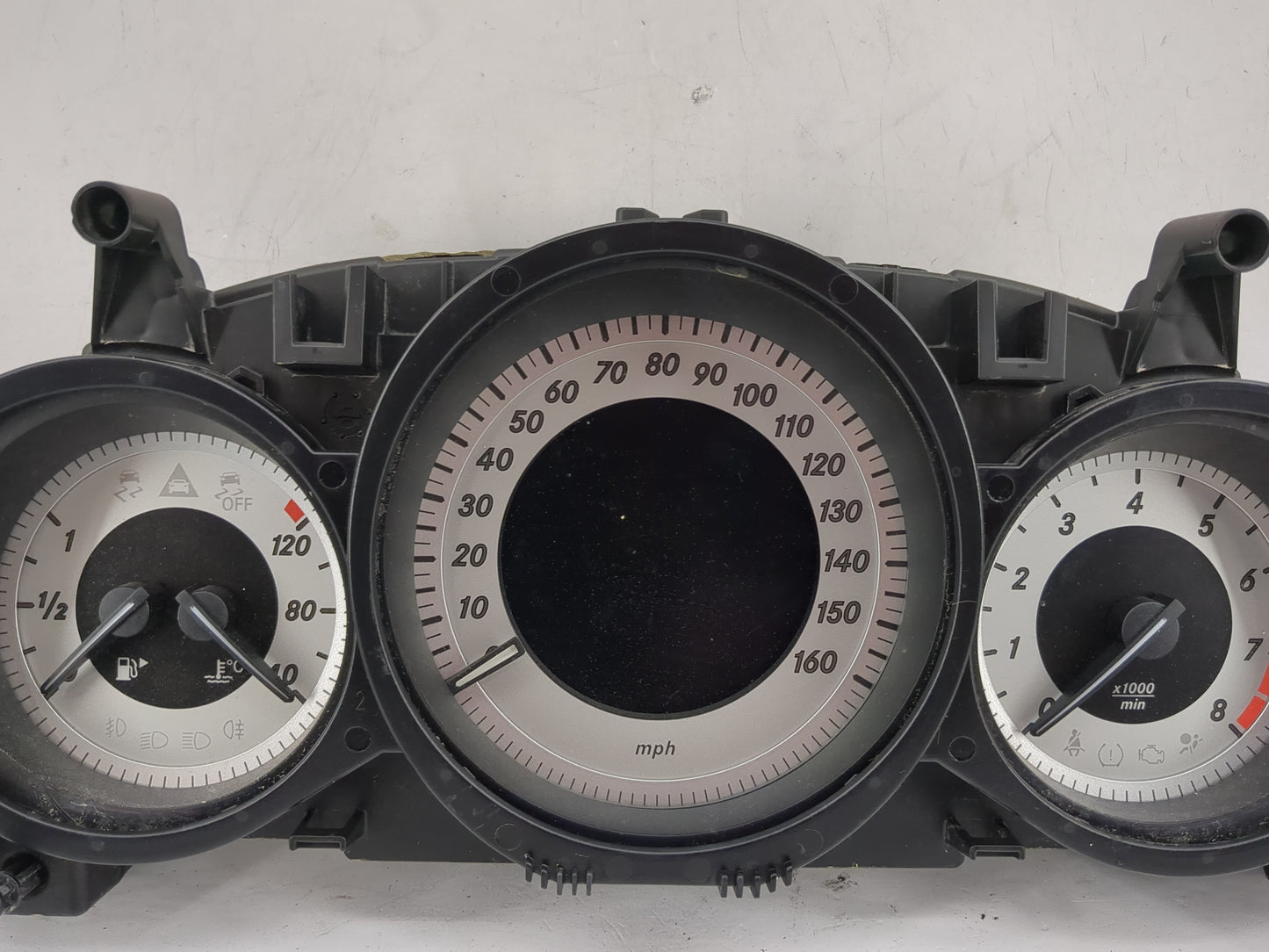 2012 Mercedes-Benz C250 Instrument Cluster Speedometer Gauges P/N:A2049003808 A2C33221200 Miles: Fits OEM Used Auto Parts - 