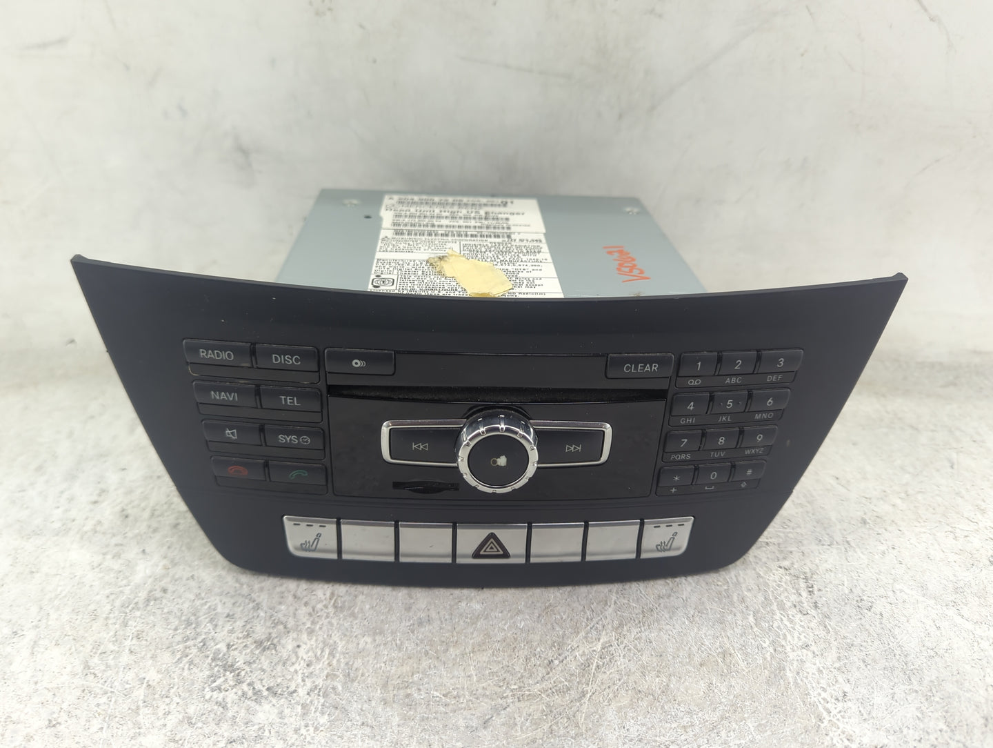 2013 Mercedes-Benz C250 Radio AM FM Cd Player Receiver Replacement P/N:A2049007209 A2049012403, A1729020504, 3AF518AJ001 Fit