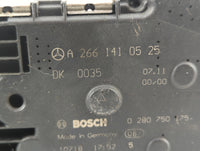 2012-2015 Mercedes-Benz C250 Throttle Body P/N:266 141 05 25 2661410525 Fits OEM Used Auto Parts - Oemusedautoparts1.com